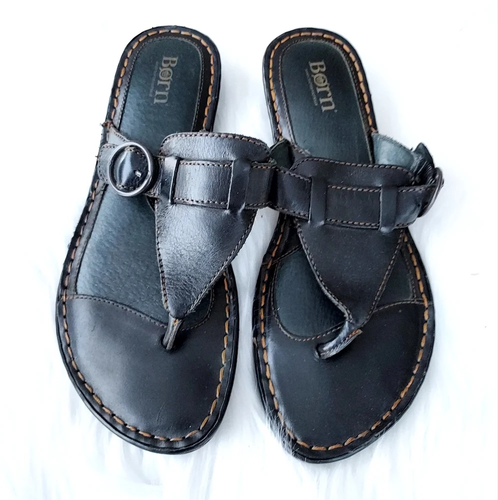 ☀️BLACK SANDALS - Picture 1 of 4